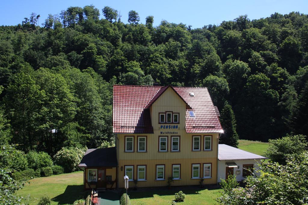 Pension Waldfrieden Thale Ngoại thất bức ảnh